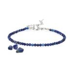 FirstPeach Lapis Lazuli Stone Bracelet - 2mm Beaded Bracelet for Money, Success & Positive Energy